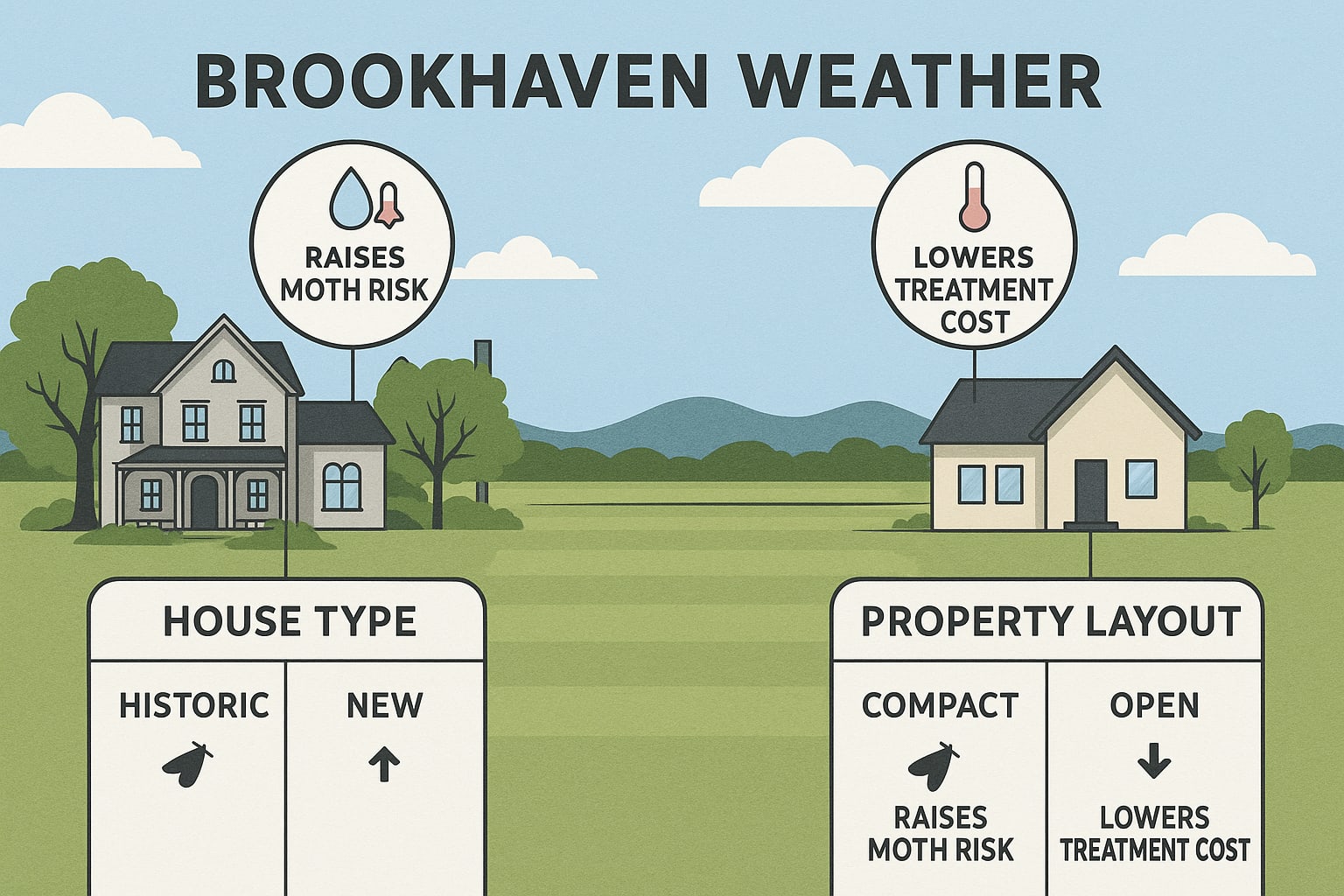 Smart Ways to Prevent Moth Problems in Your Brookhaven Home