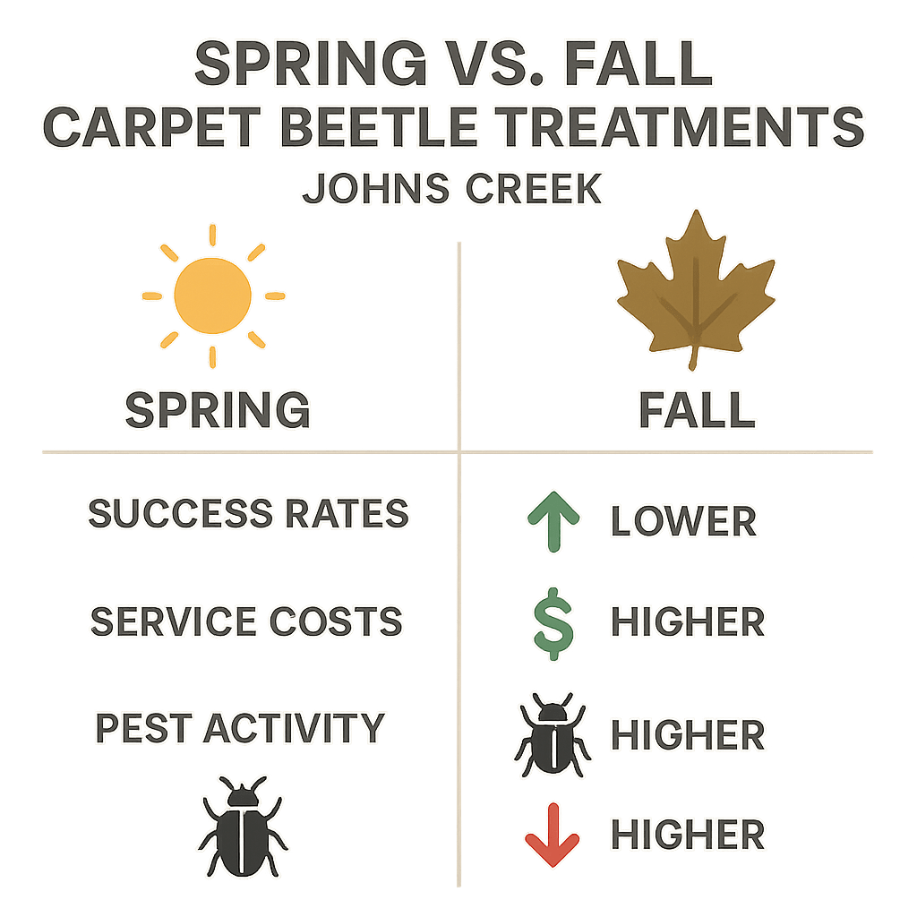 Carpet Beetle Control Cost Johns Creek