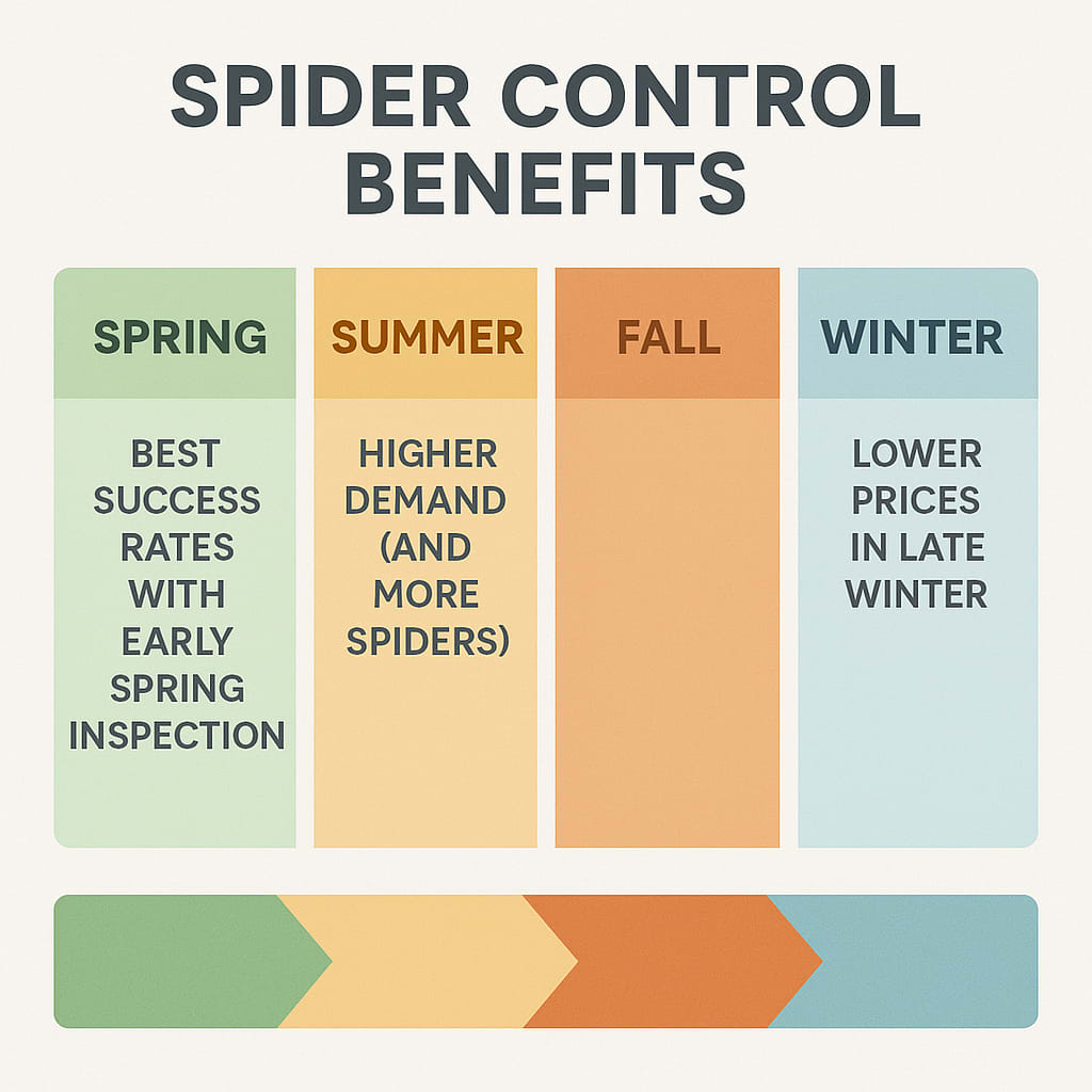 Book Spider Control in Marietta, GA