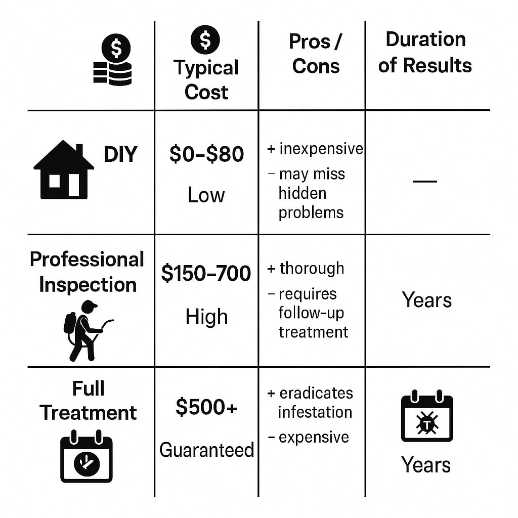 Cost of silverfish inspection Sandy Springs, GA