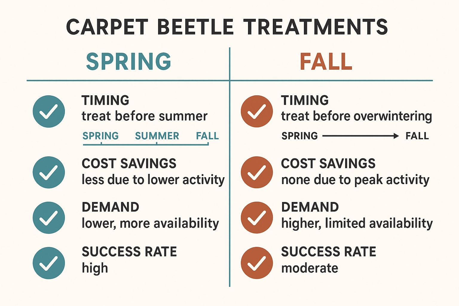 When's the Best Time for Carpet Beetle Service in Roswell?