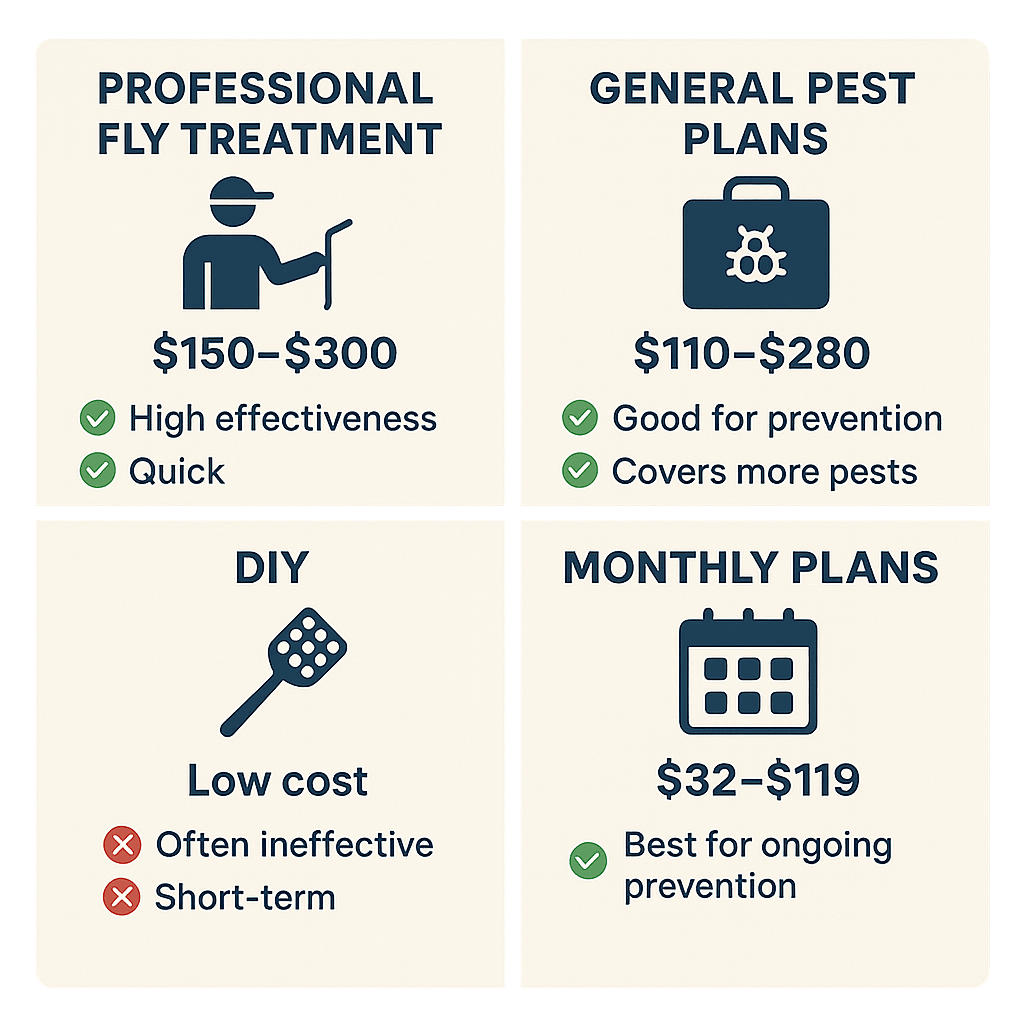 Cost of House Fly Control Roswell, GA