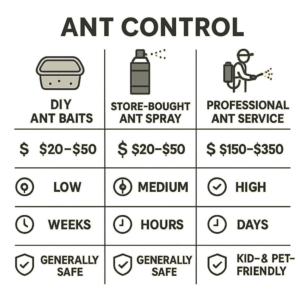 Emergency Ant Control Cost in Johns Creek