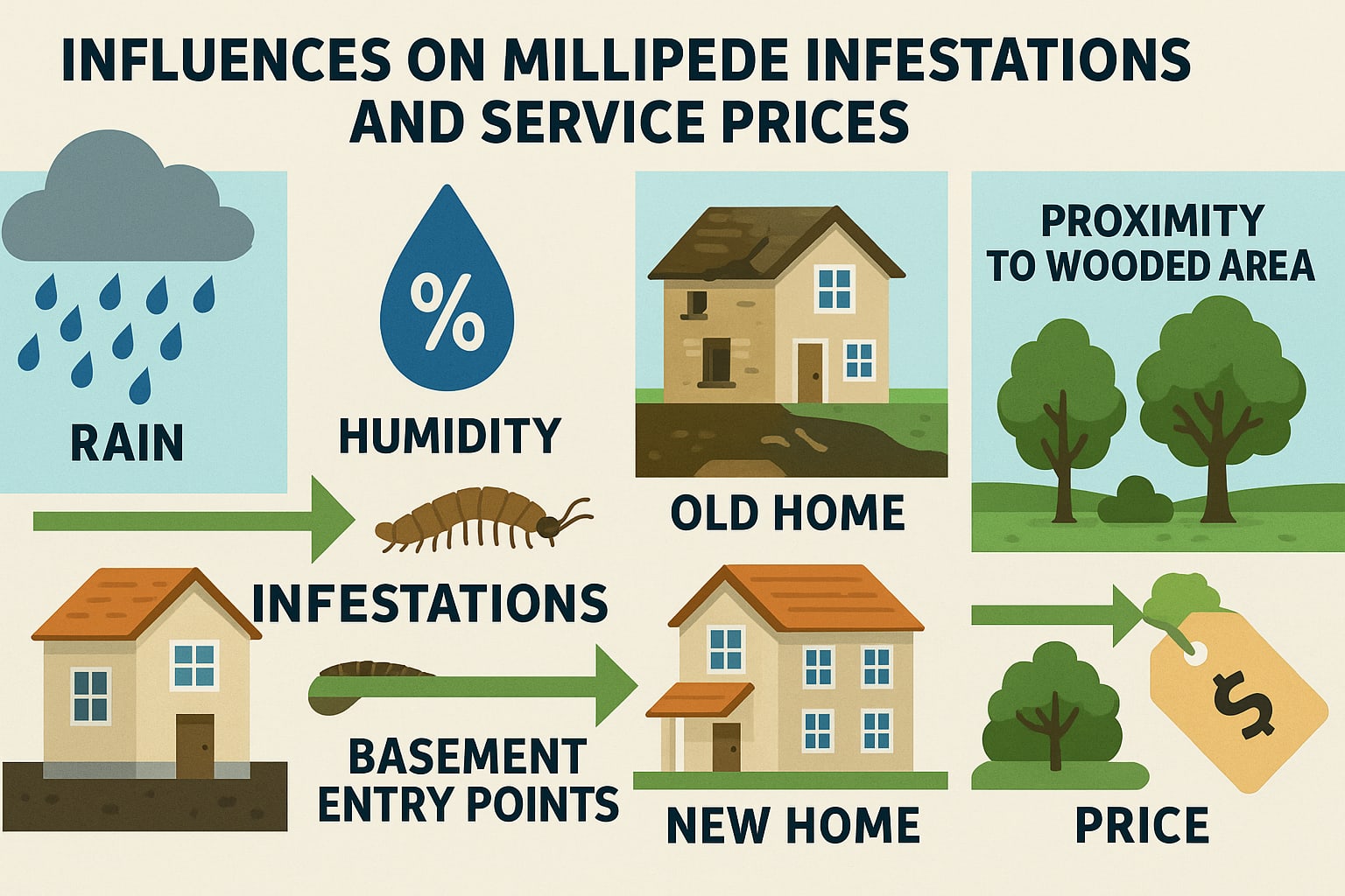 Simple steps to keep millipedes out of your Smyrna home