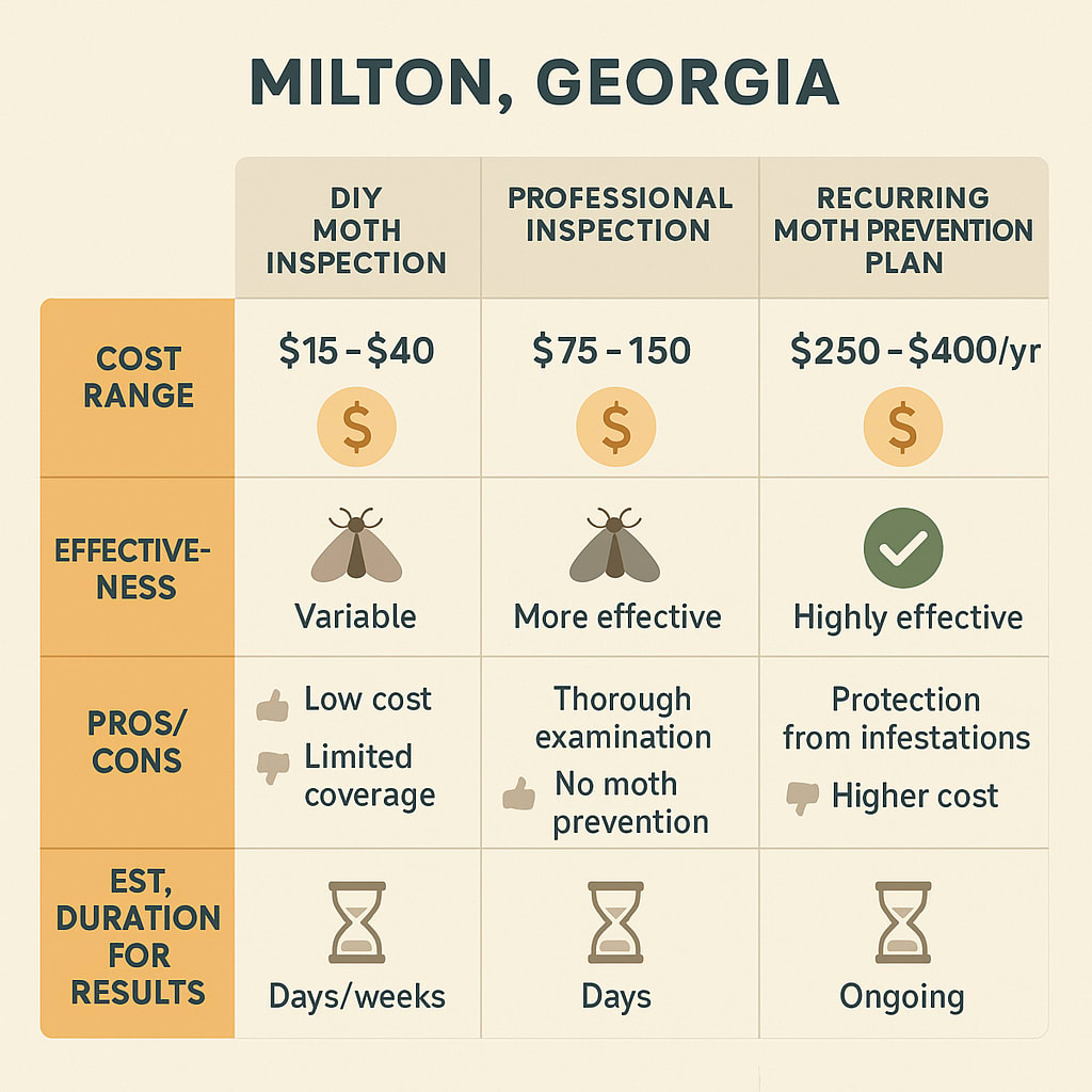 Moth Inspection in Milton