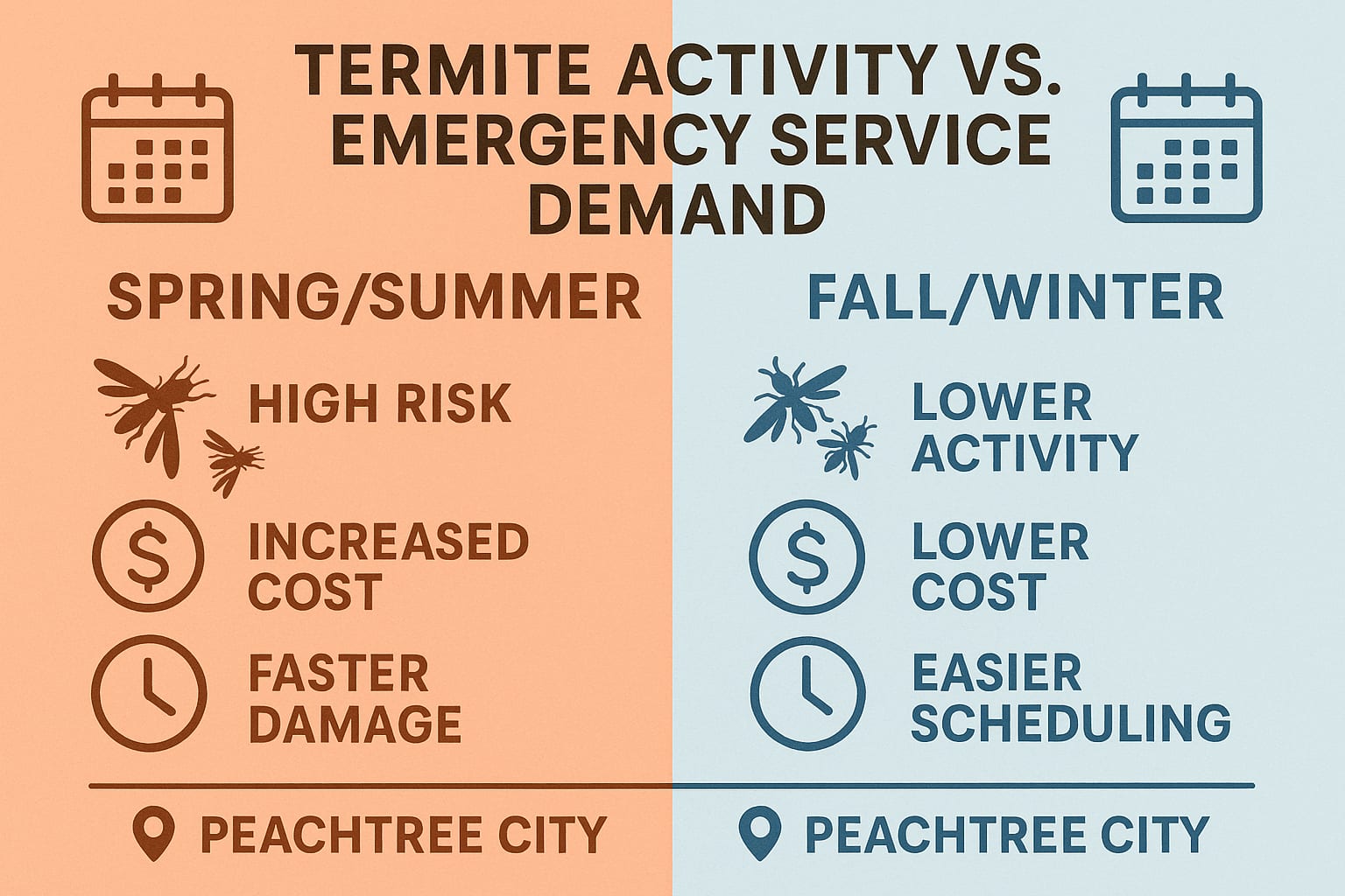 Schedule Termite Treatment in Peachtree City