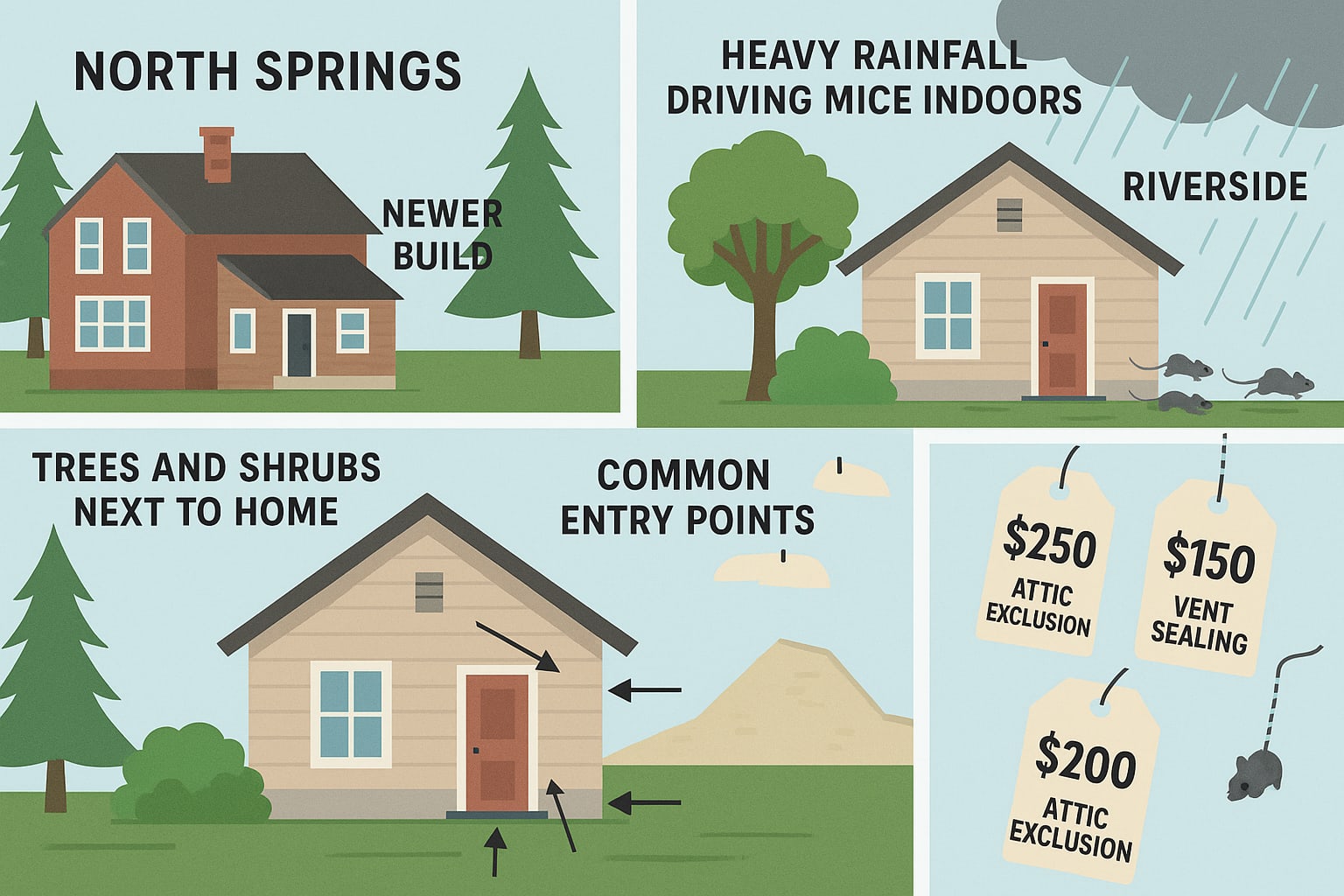 Easy Ways to Keep Mice Out of Your Sandy Springs Home