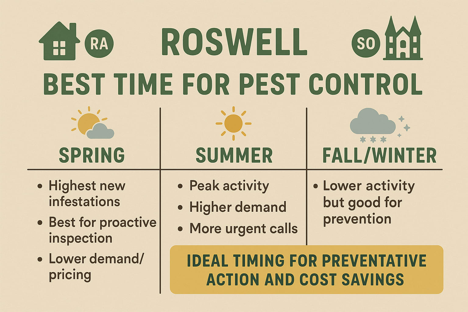 Timing Your Ant Inspection in Roswell