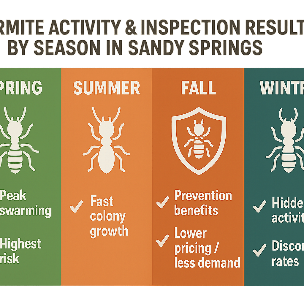 Get a Termite Inspection or Treatment in Sandy Springs