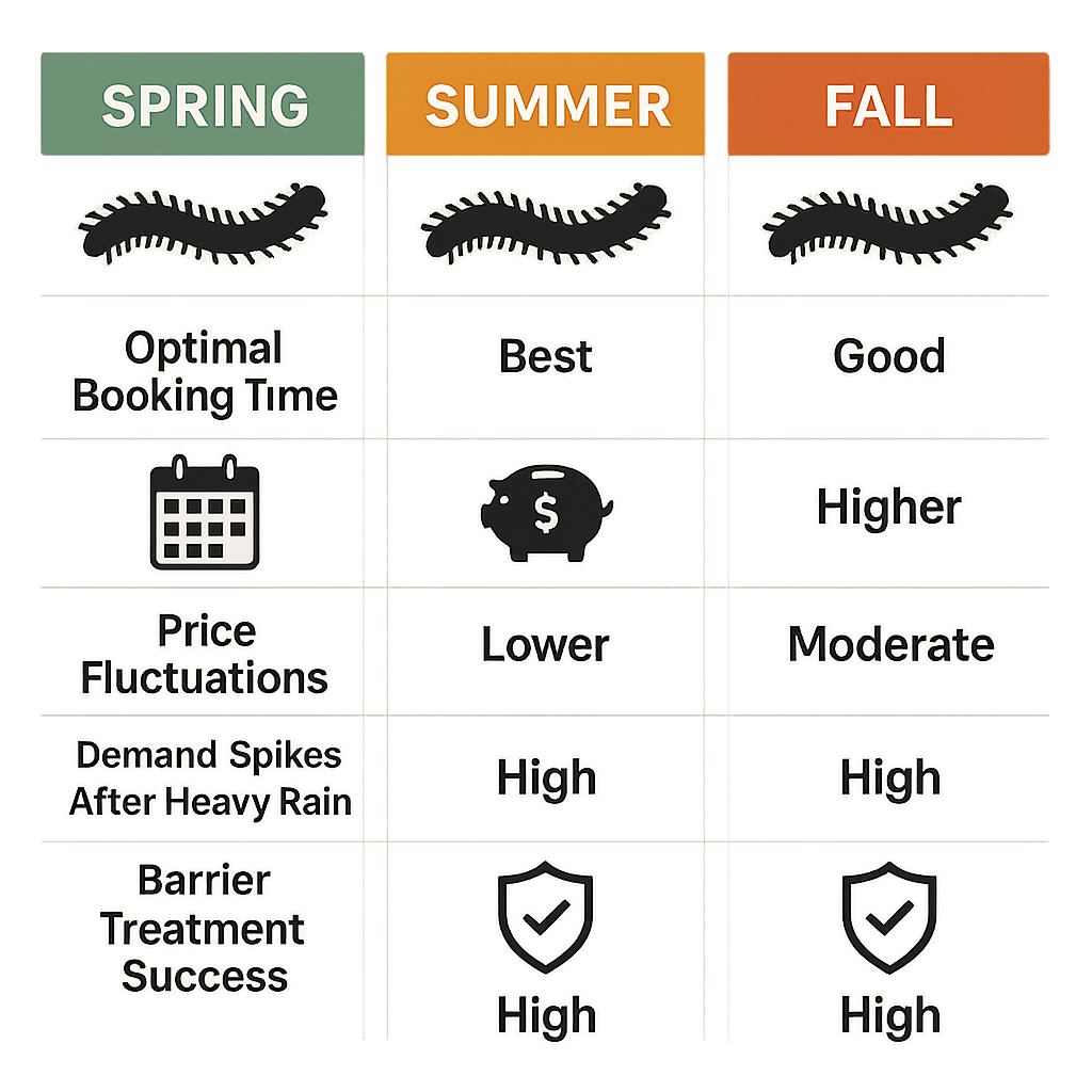 Tackle Millipede Problems in Sandy Springs