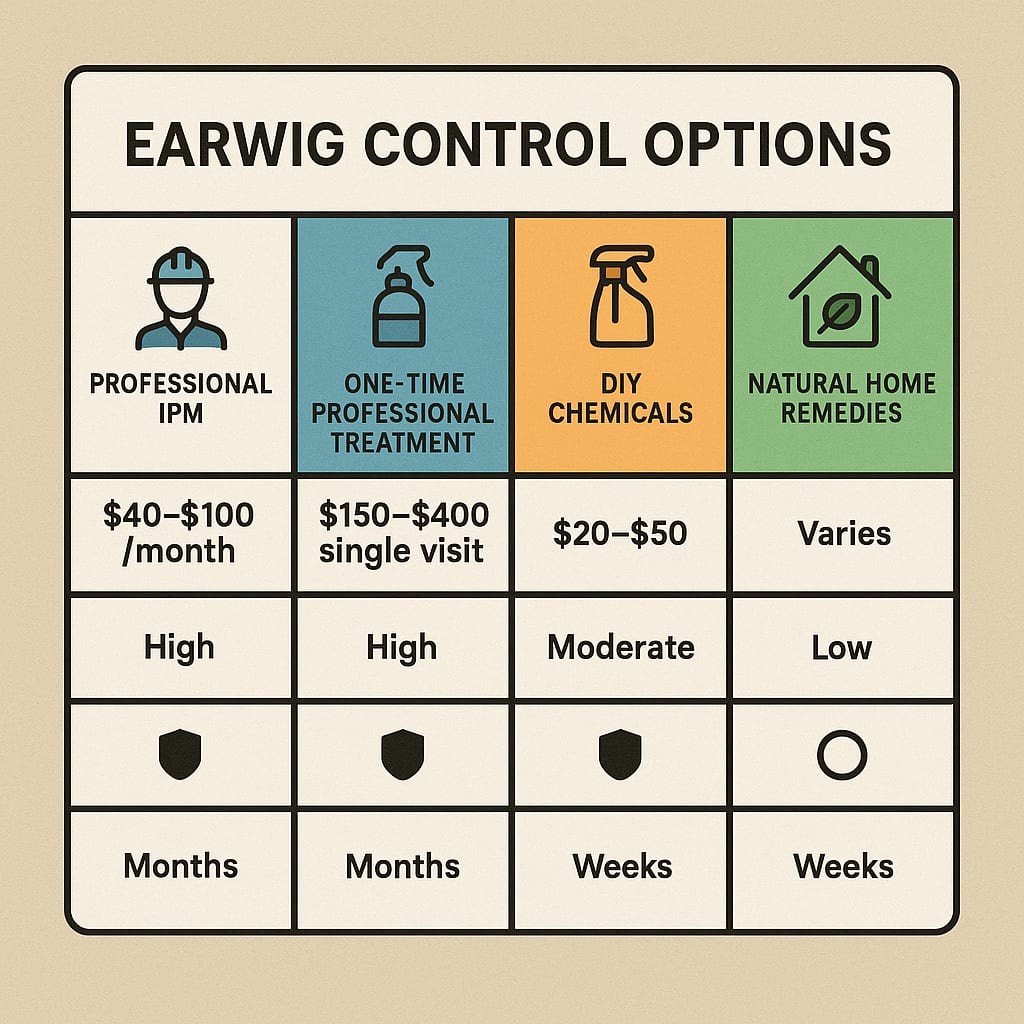 Price of earwig control Roswell Georgia
