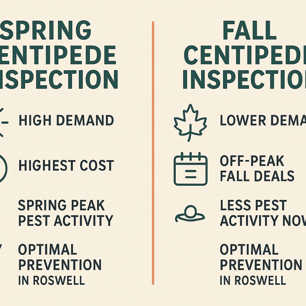 Schedule Centipede Inspections and Treatments in Roswell