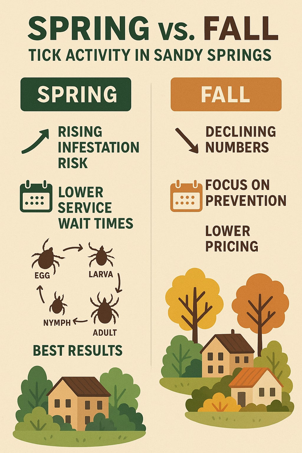 When to Book Tick Control in Sandy Springs for Best Results