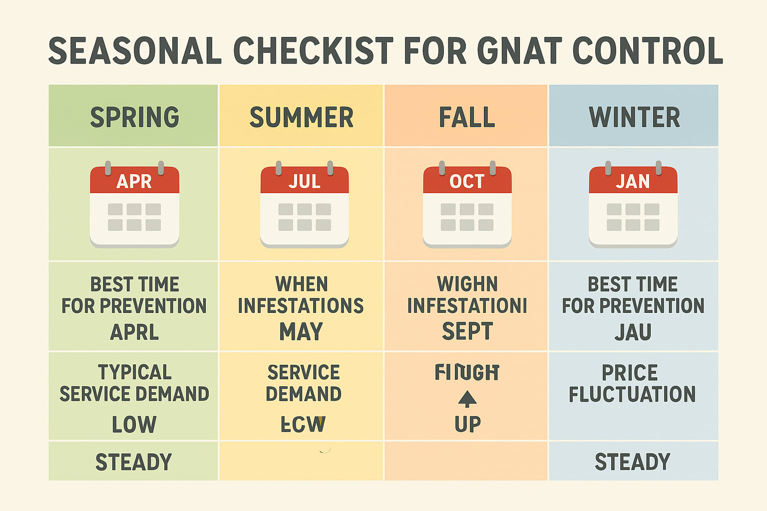 When to Tackle Gnat Problems in Sandy Springs Without Delay