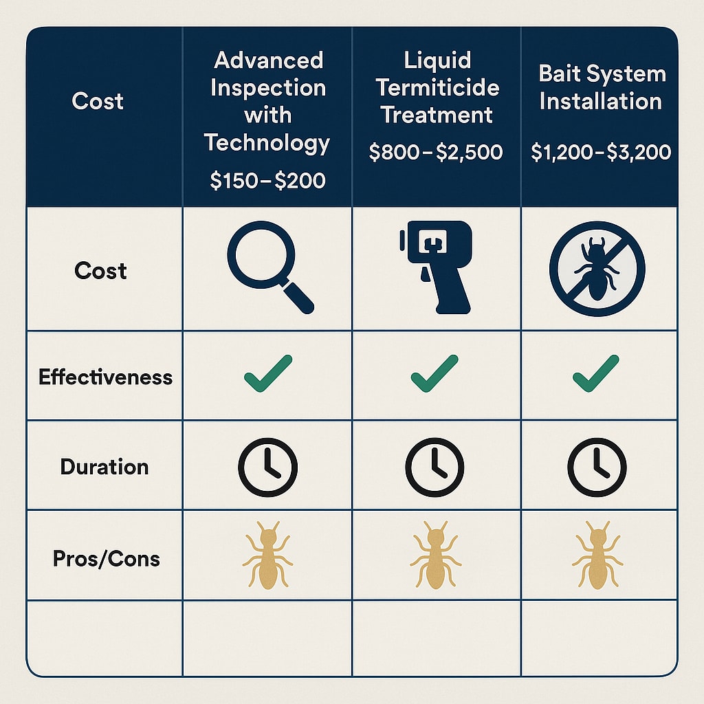 Price of termite inspection Sandy Springs, GA