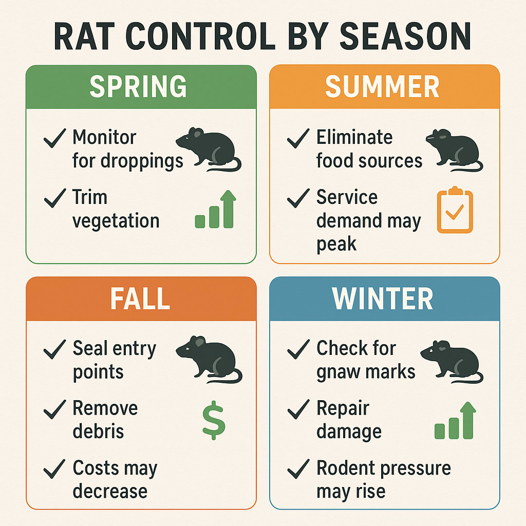 Timing Your Rat Control in Alpharetta Matters