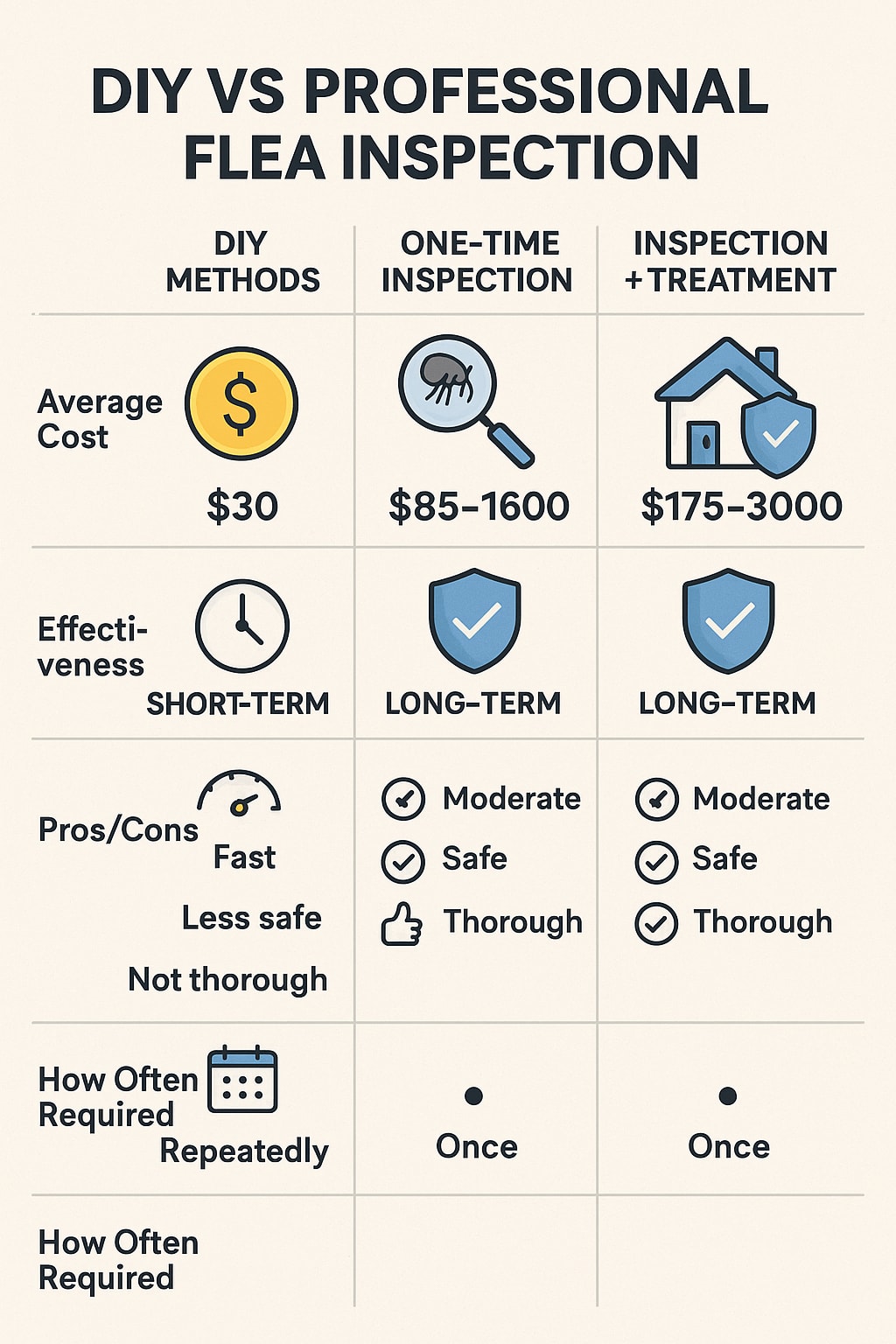 Flea Inspection in Milton