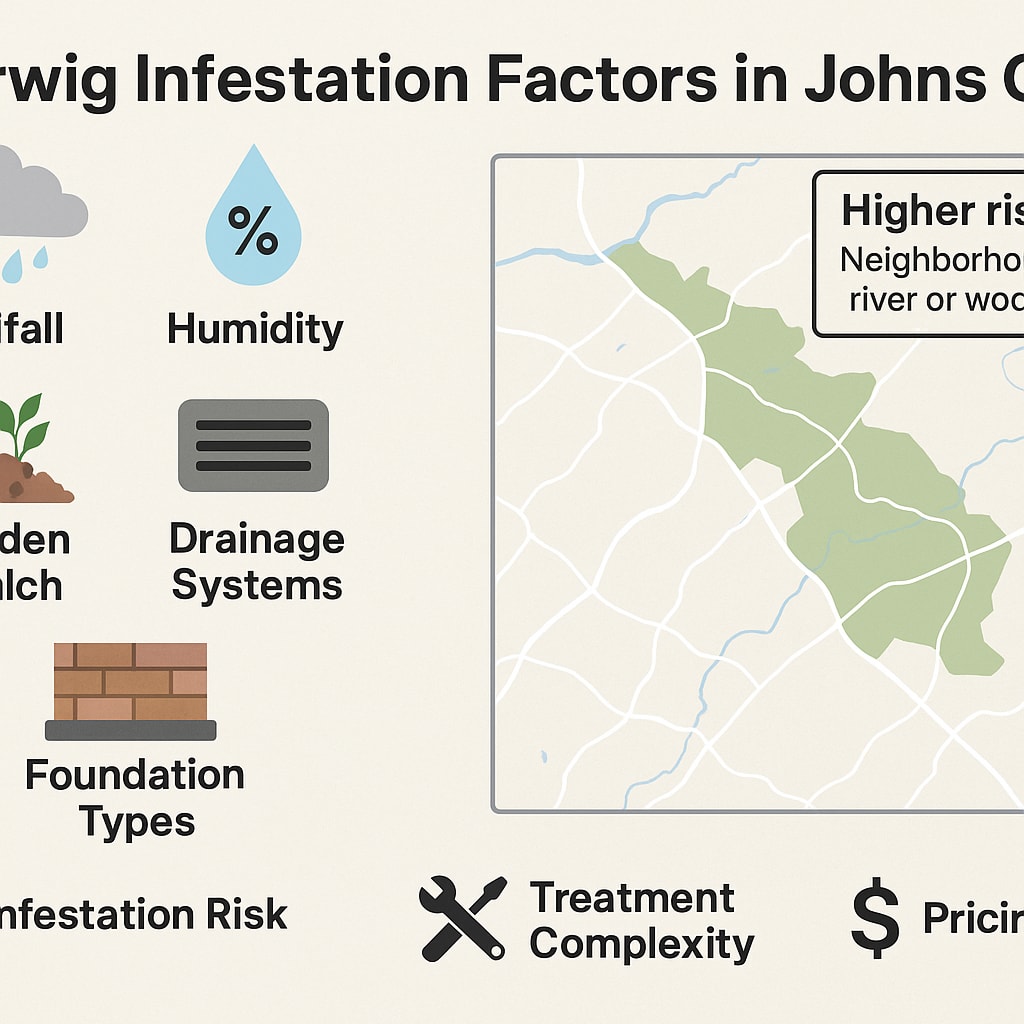 Earwig Infestation Factors