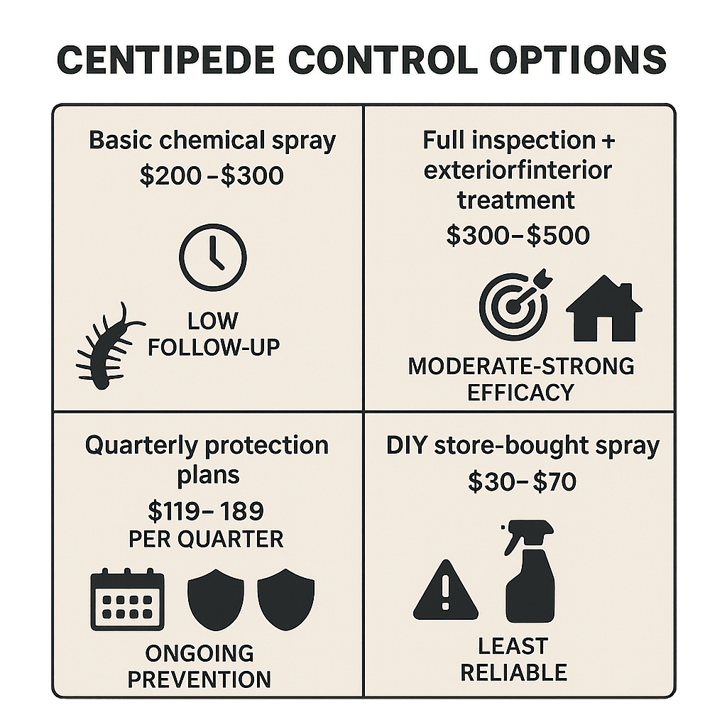 Centipede control cost Roswell GA