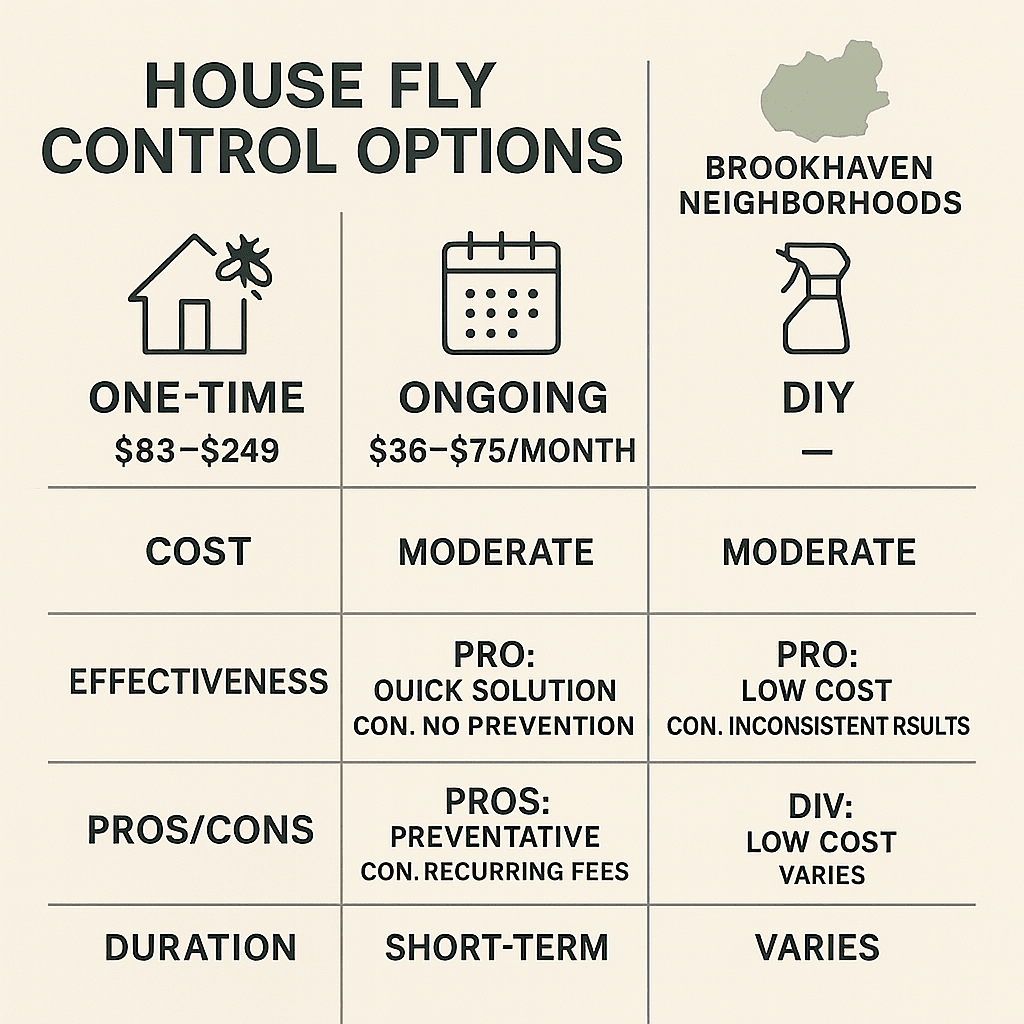 House fly control cost Brookhaven, GA