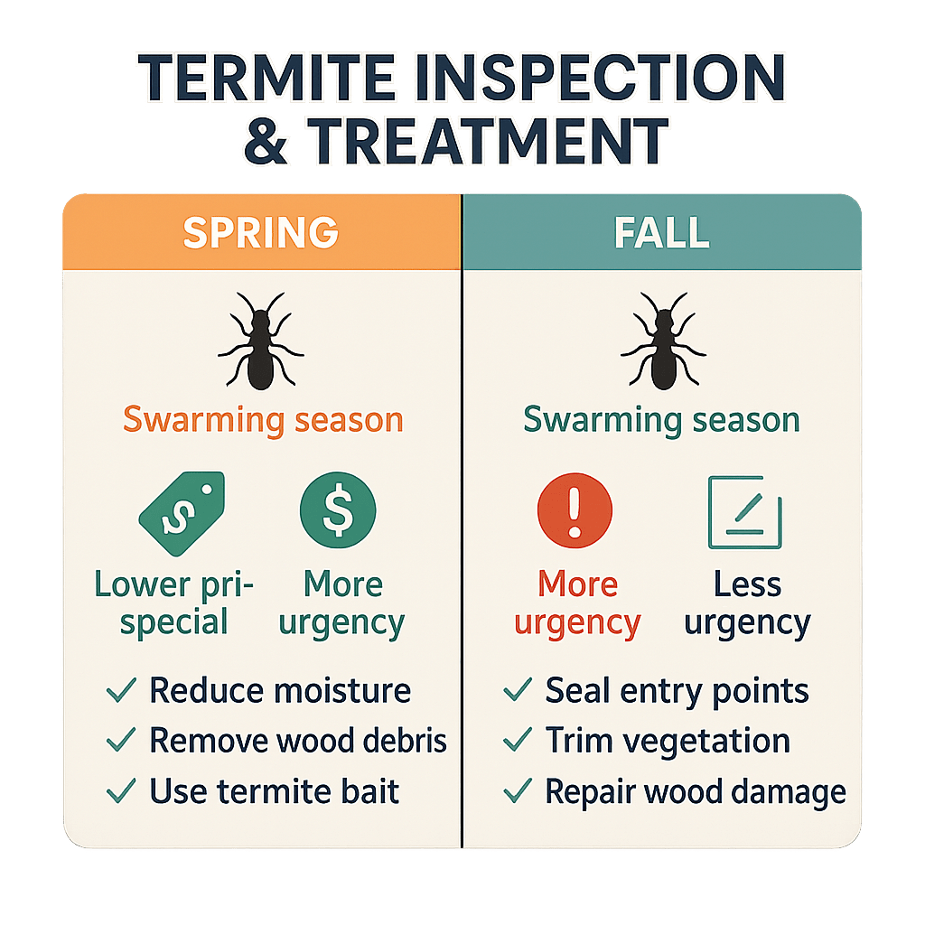 Termite inspection & treatment 