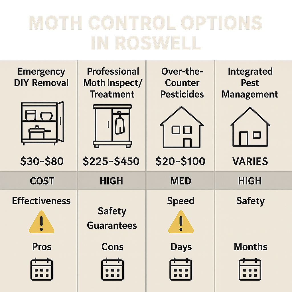 Cost of Emergency Moth Control Roswell, Georgia