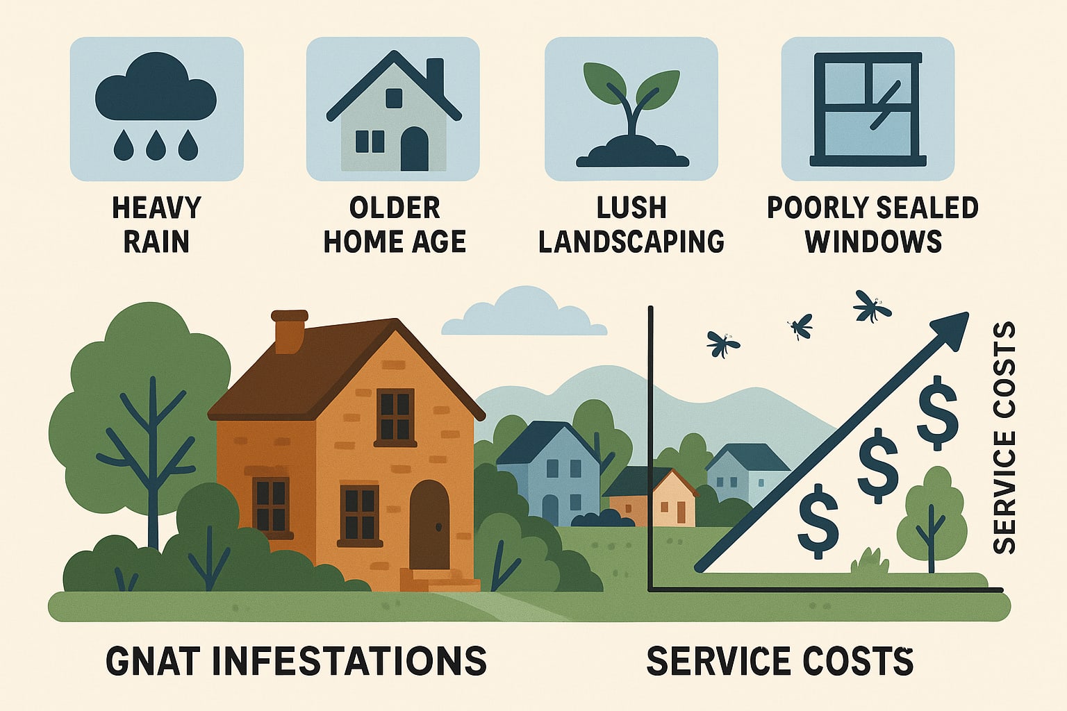 Simple Ways Johns Creek Homeowners Can Stop Gnat Problems Early