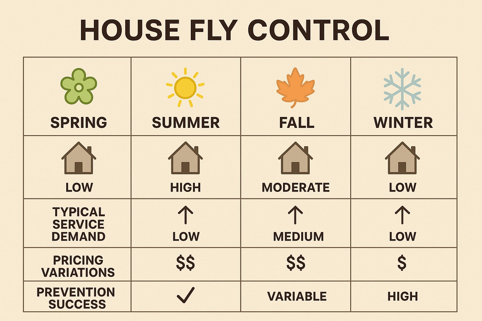 Best Time to Tackle House Flies in Roswell