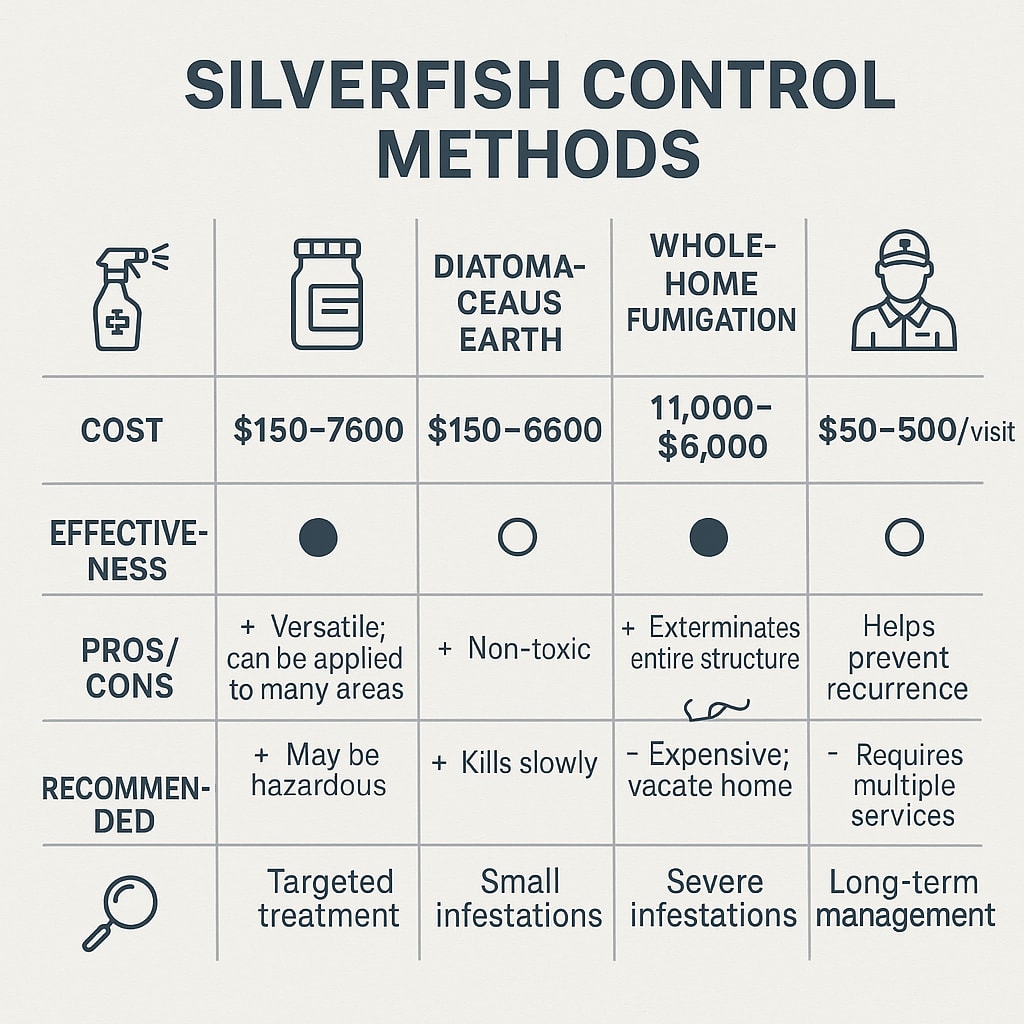 Silverfish Control Method Silverfish Control Milton