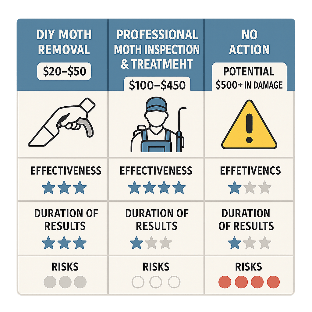 Cost of moth inspection Sandy Springs GA