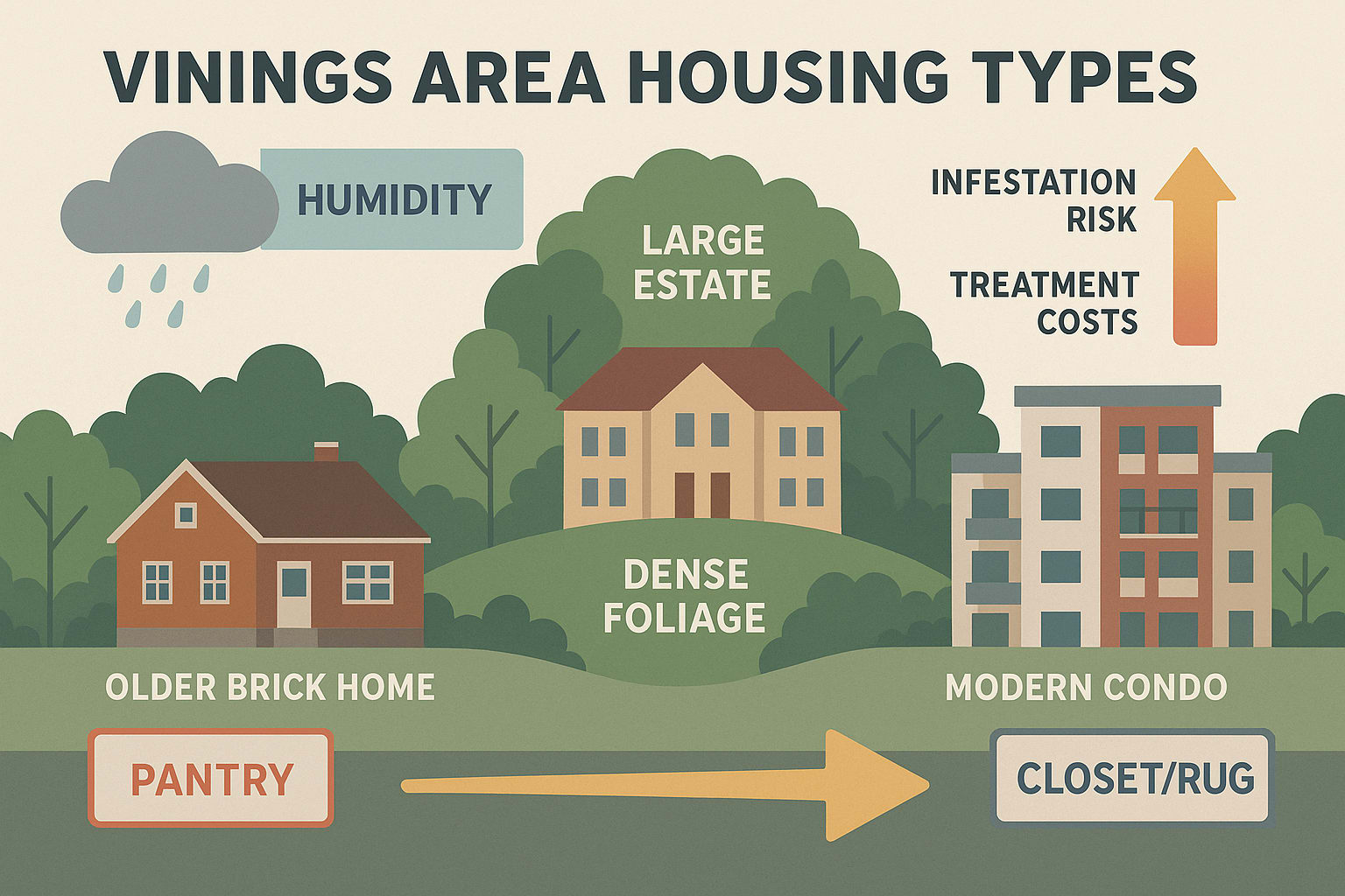 Preventing moth infestations in Vinings homes