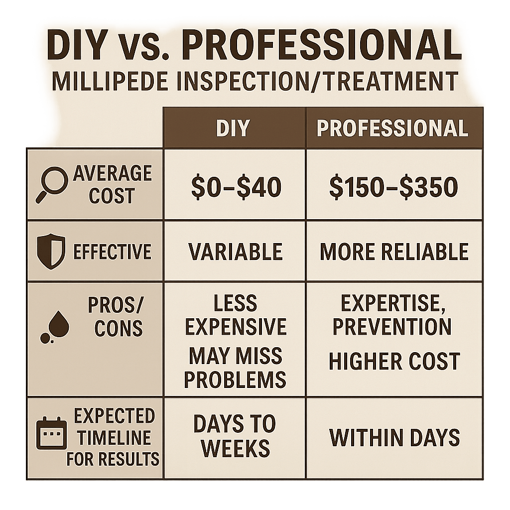 Cost of Millipede inspection Sandy Springs, GA
