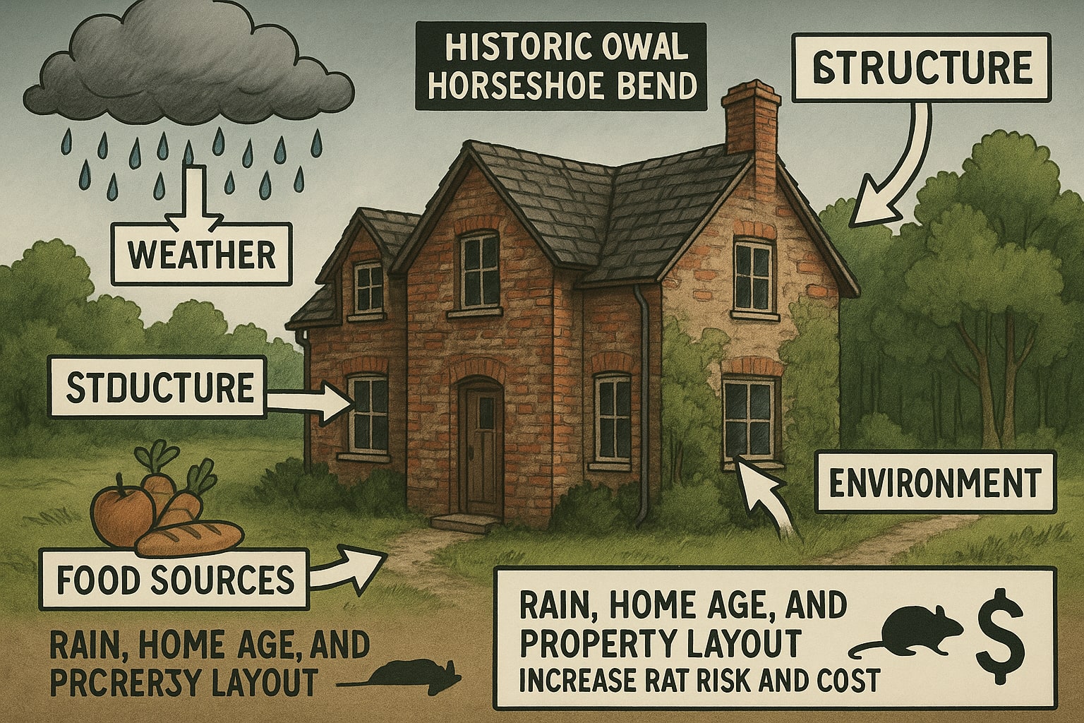 Easy Ways Roswell Homeowners Can Keep Rats Out
