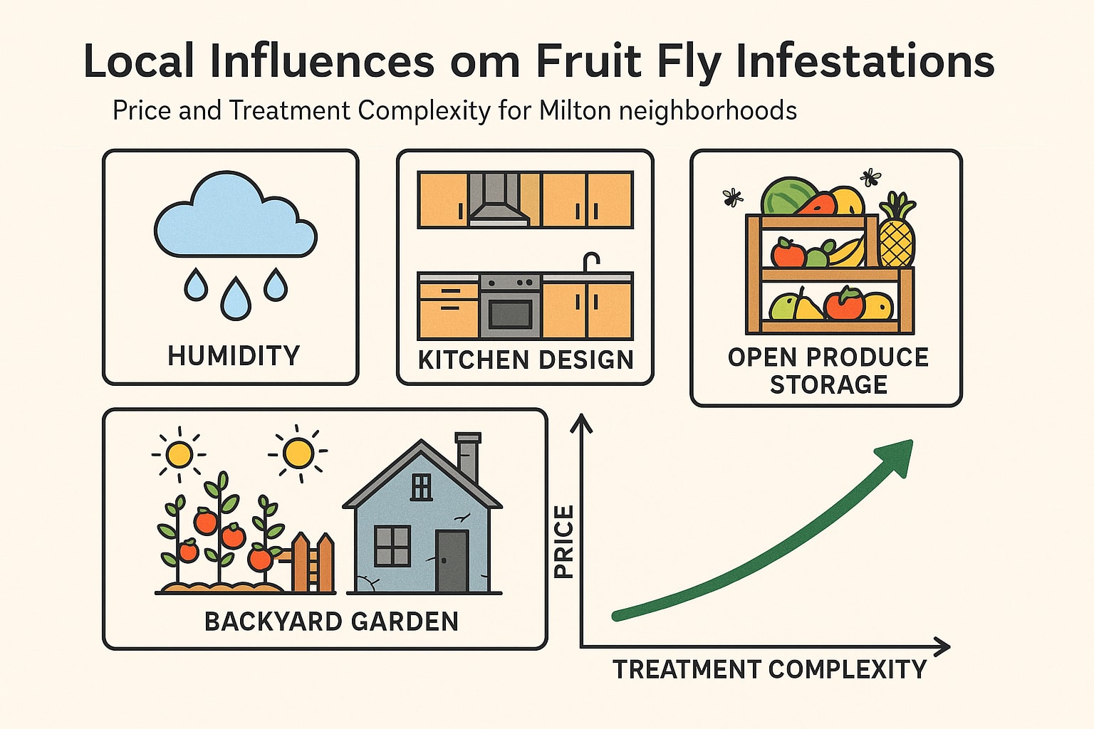 fruit fly control cost in Milton