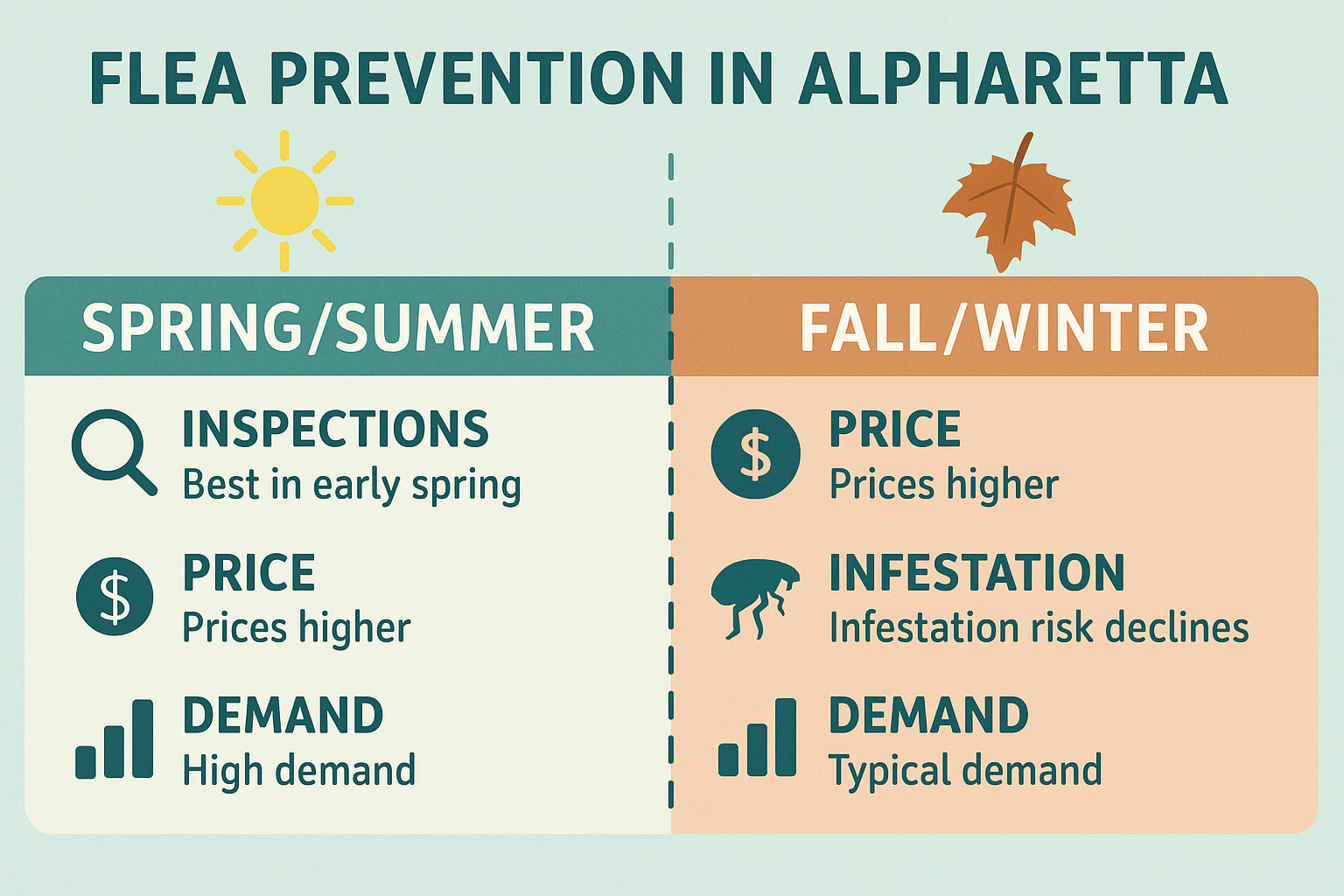 Flea prevention in Alpharetta 