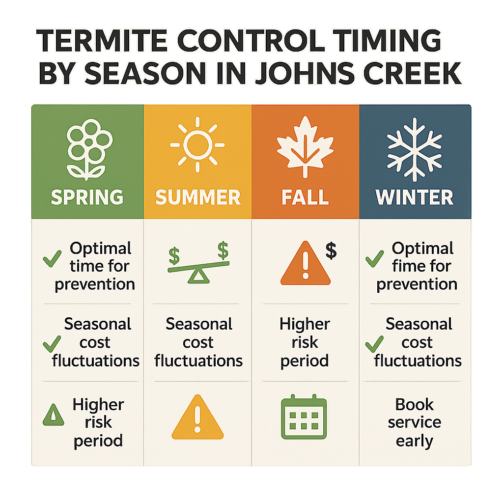 termite control cost in Johns Creek