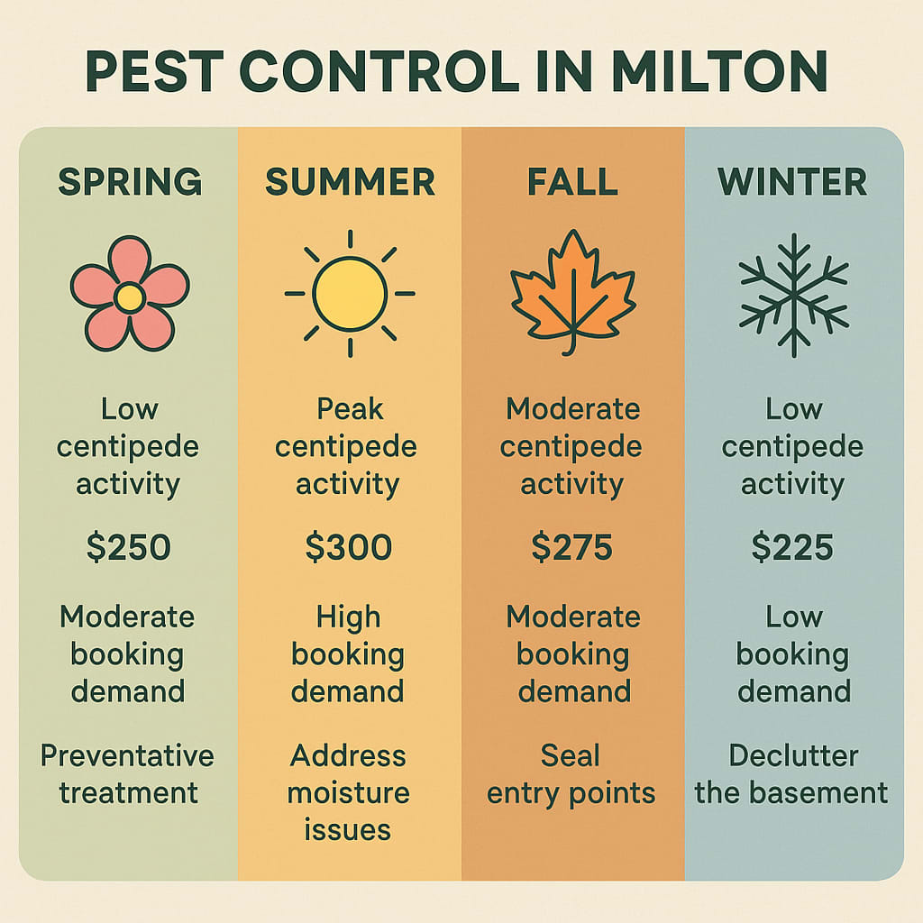 Schedule Centipede Control in Milton
