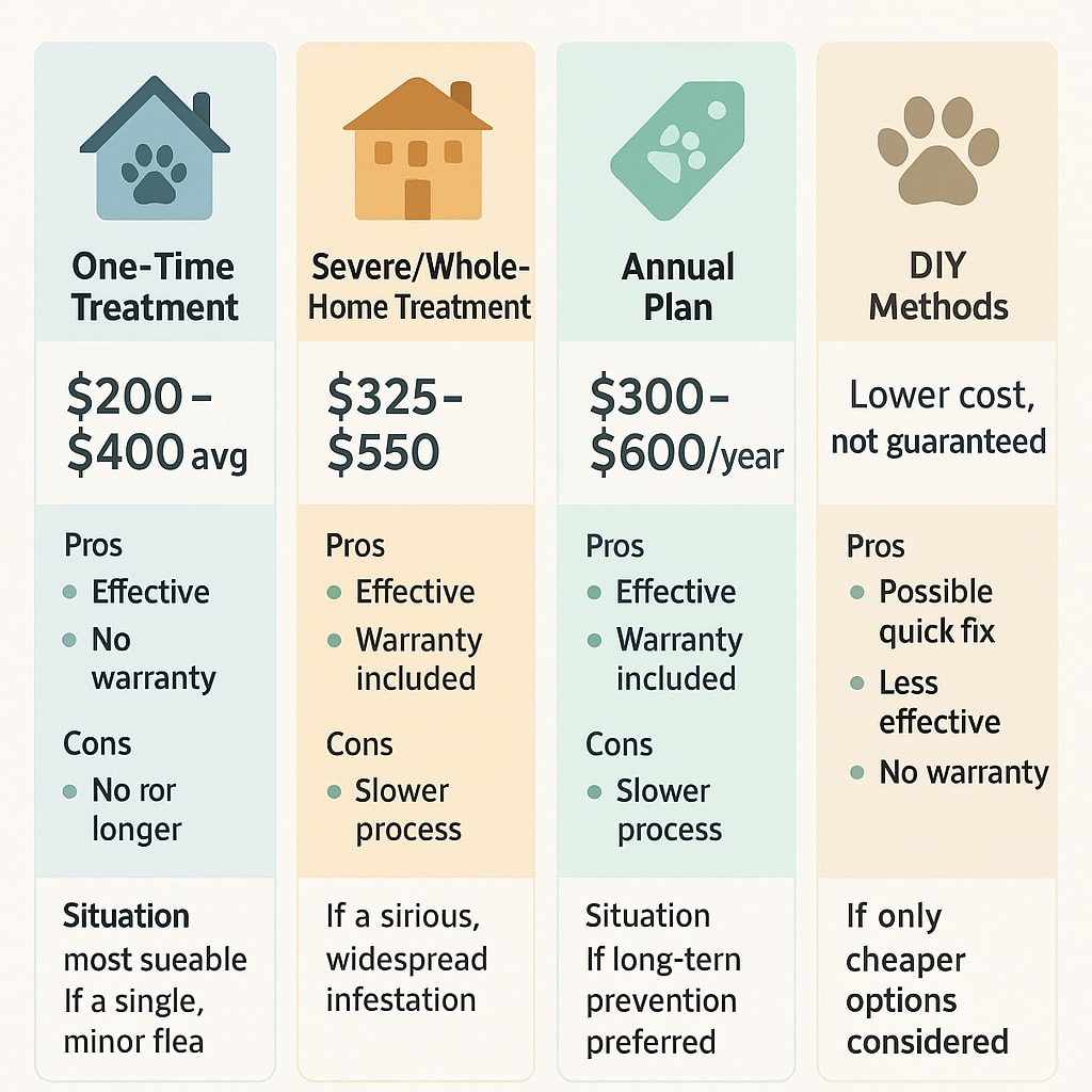 Flea Control Cost Milton
