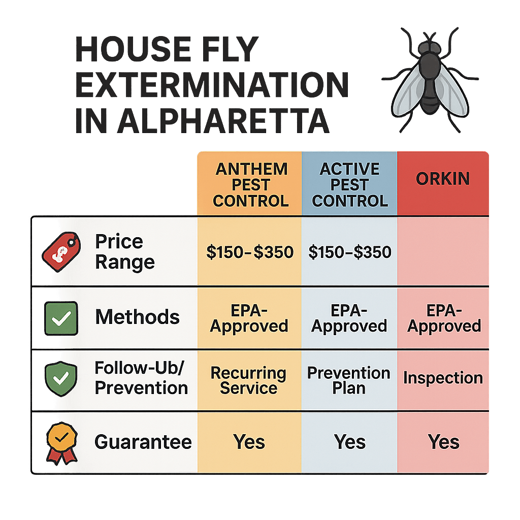 House Fly Exterminator Alpharetta