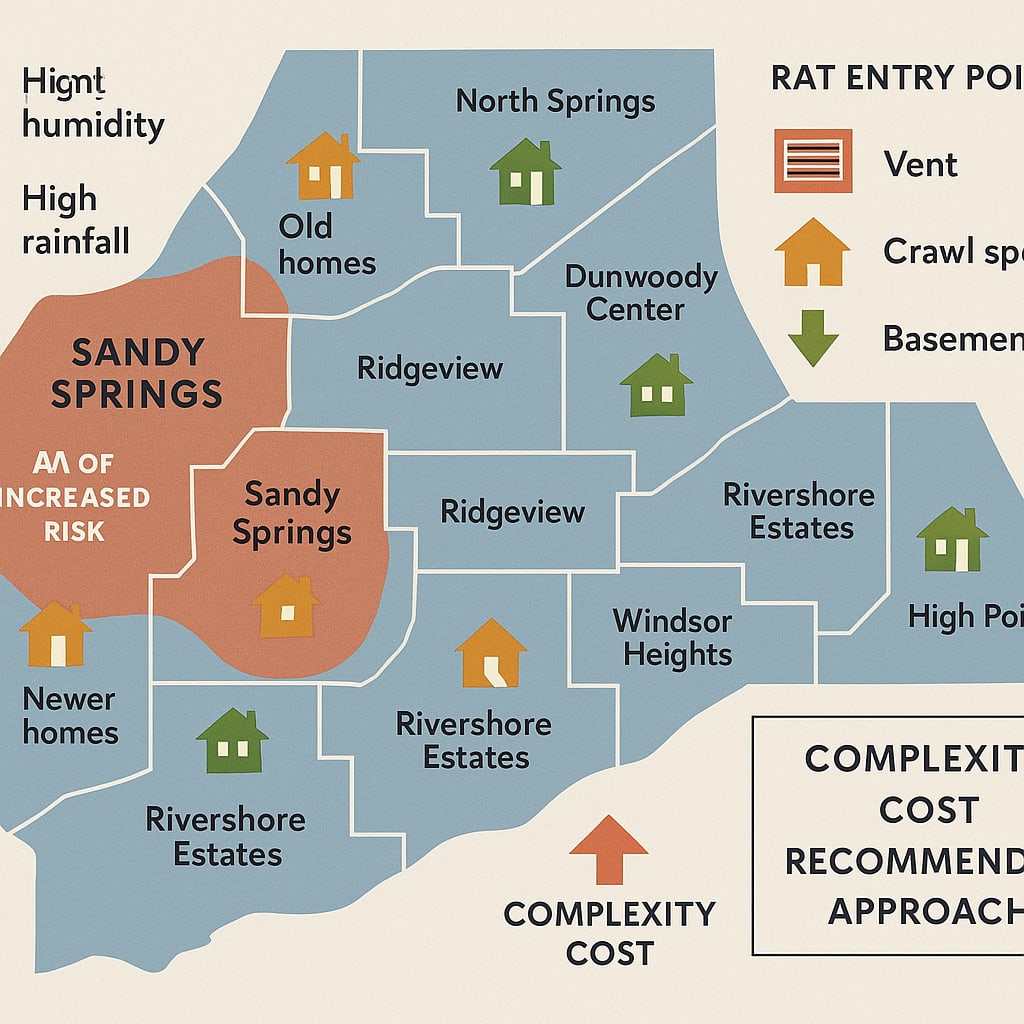 Keep Rats Away and Save on Pest Control in Sandy Springs