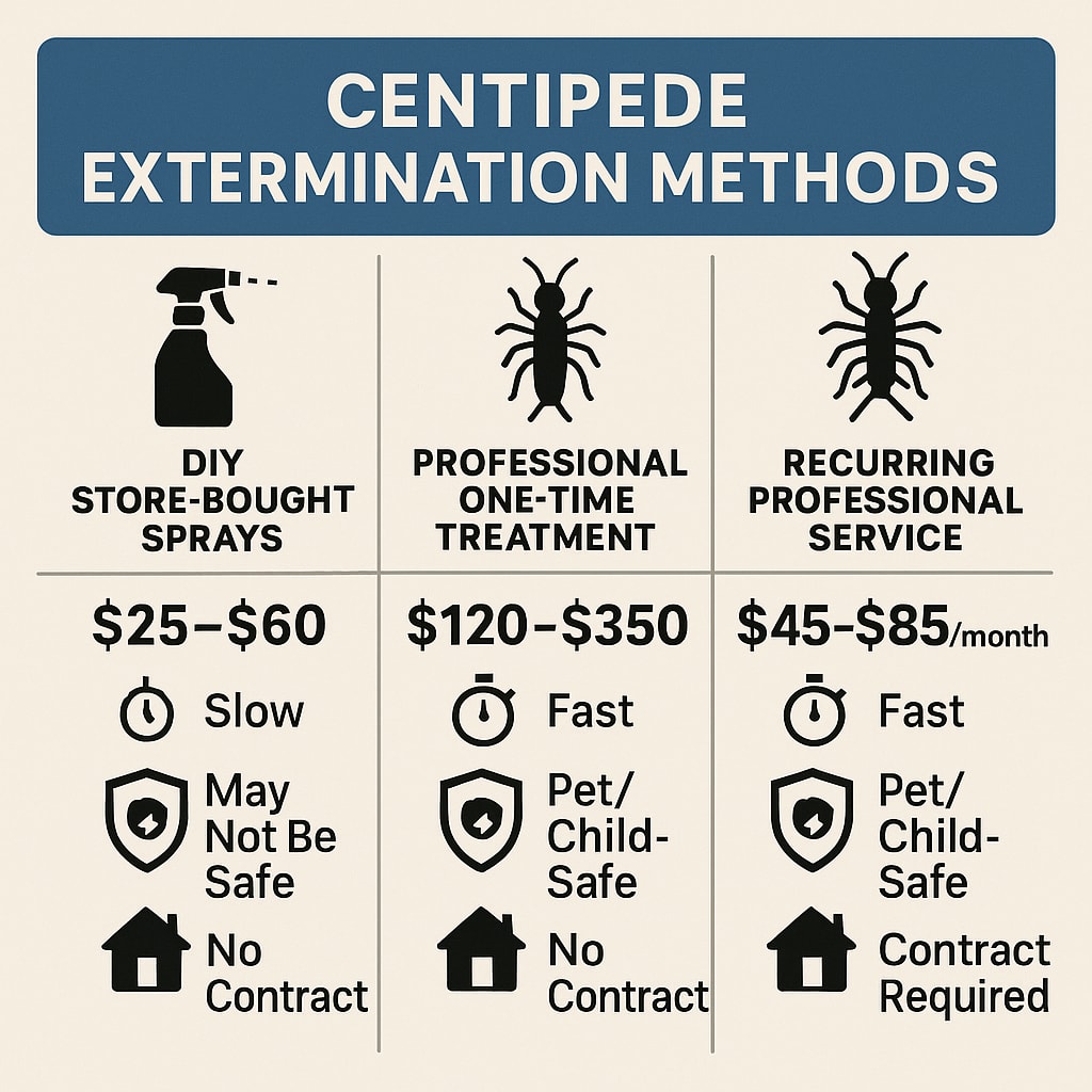 Cost of centipede exterminator Sandy Springs Georgia