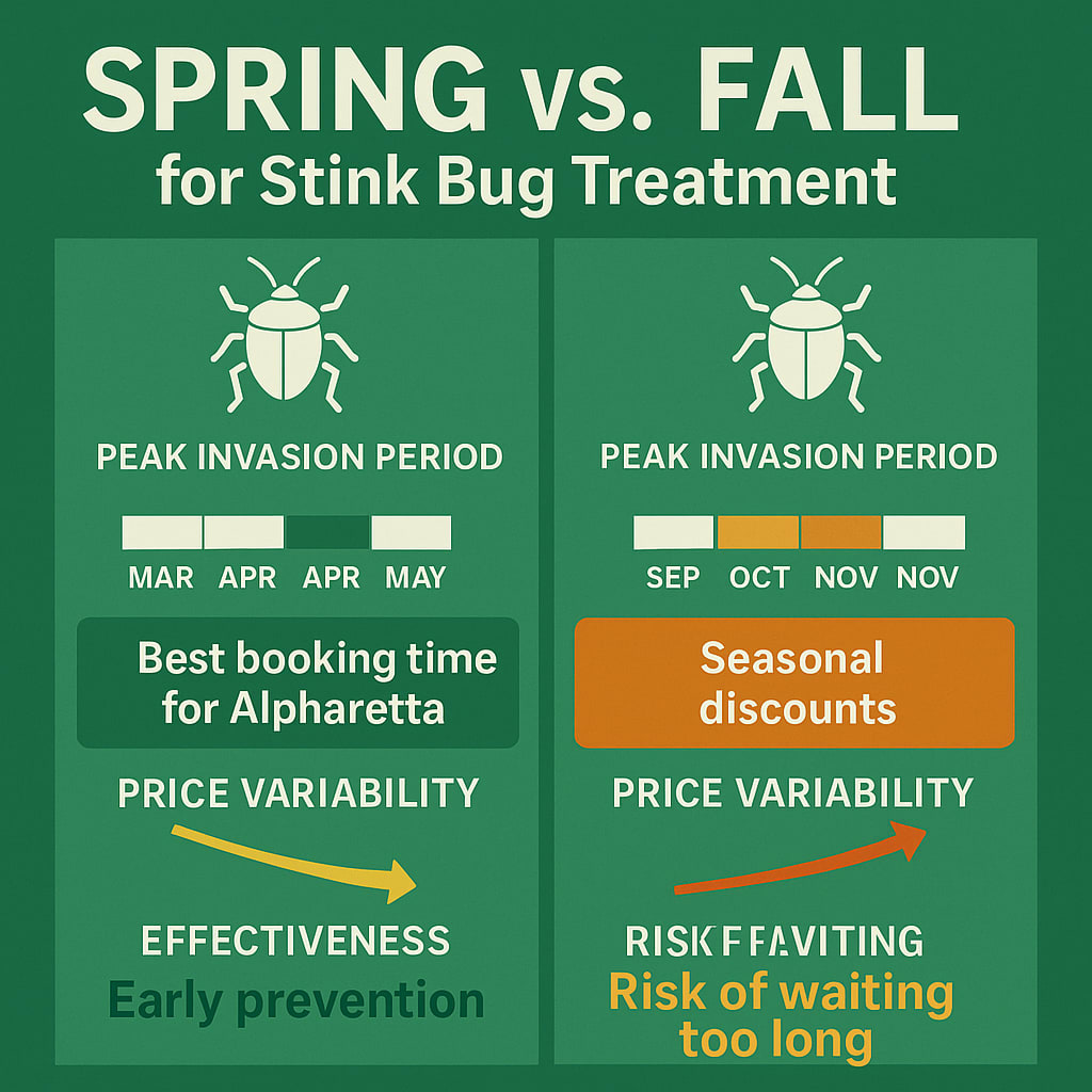 Don’t Wait Until They’re Everywhere: Timing Your Stink Bug Control