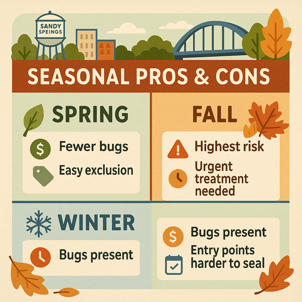 Best Time to Tackle Stink Bugs in Sandy Springs