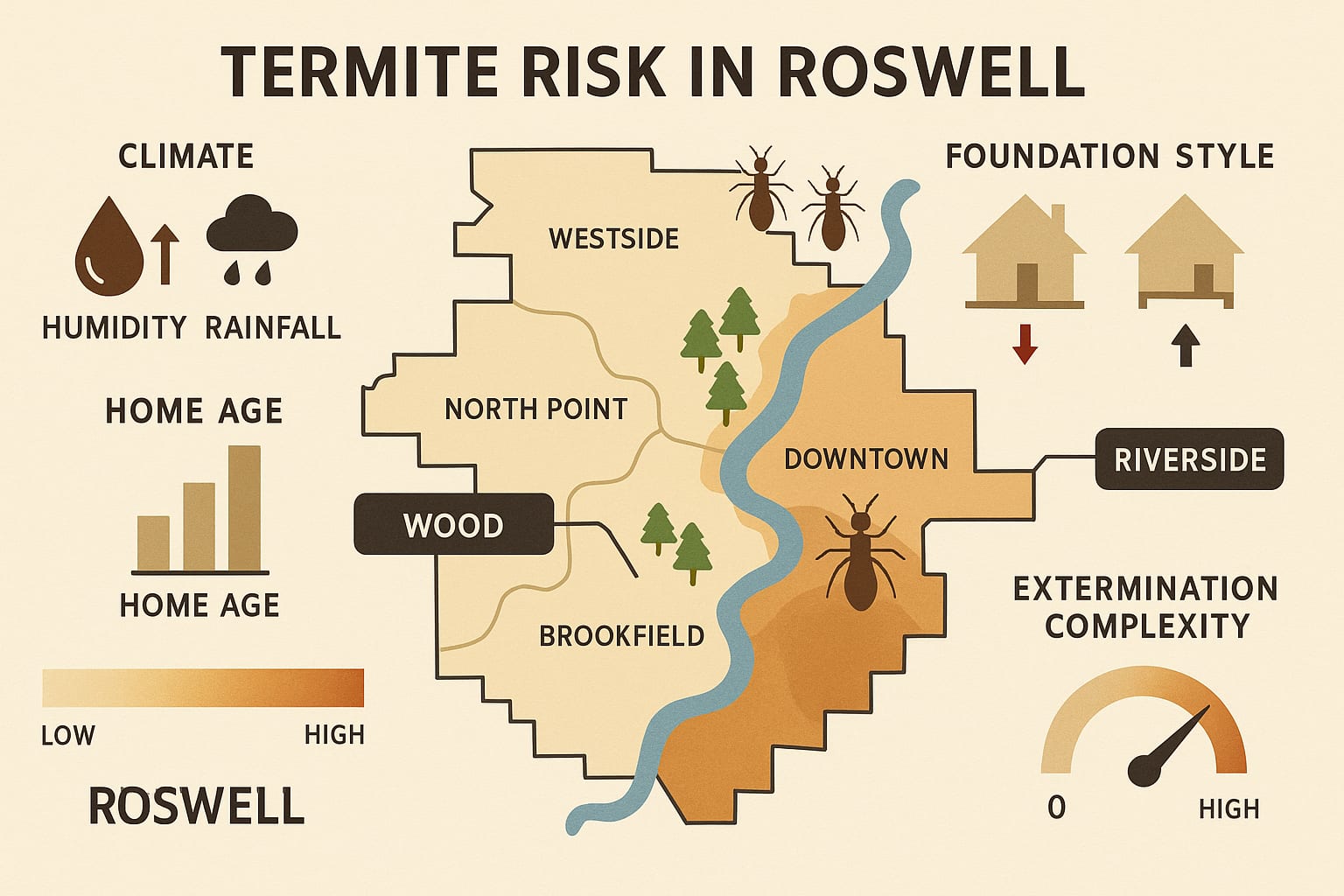 Fast Termite Exterminator Roswell