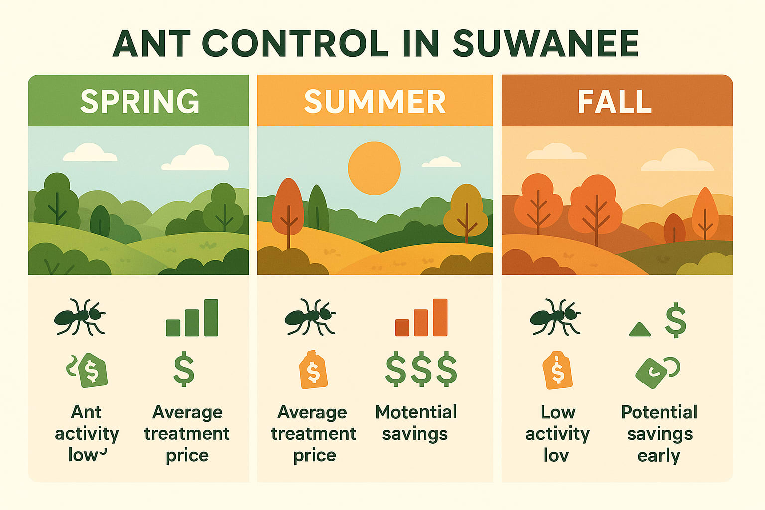 Right Time to Tackle Ant Problems in Suwanee