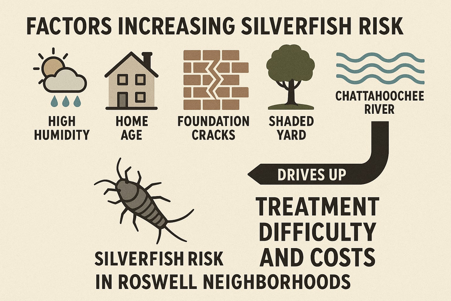 Silverfish Control in Roswell with Prevention Tips for Homeowners