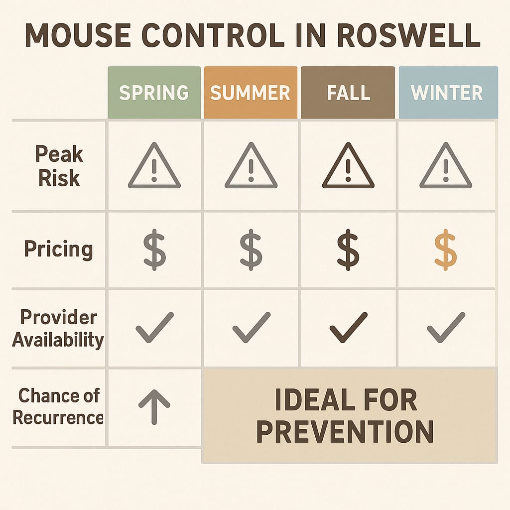 Best Time to Book Mouse Control in Roswell