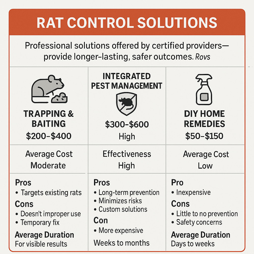 Cost of top rated rat control Roswell Georgia