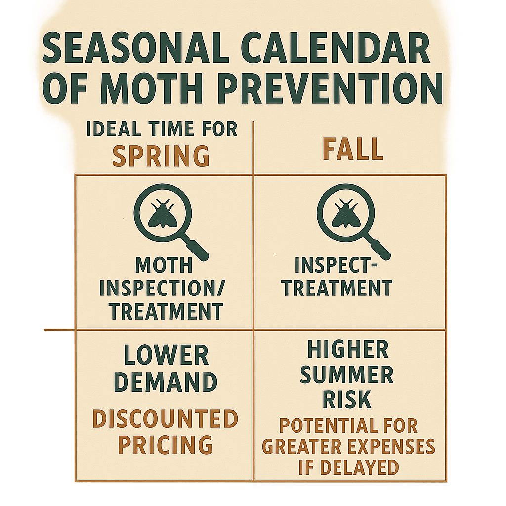 The Sweet Spot for Moth Control in Dunwoody