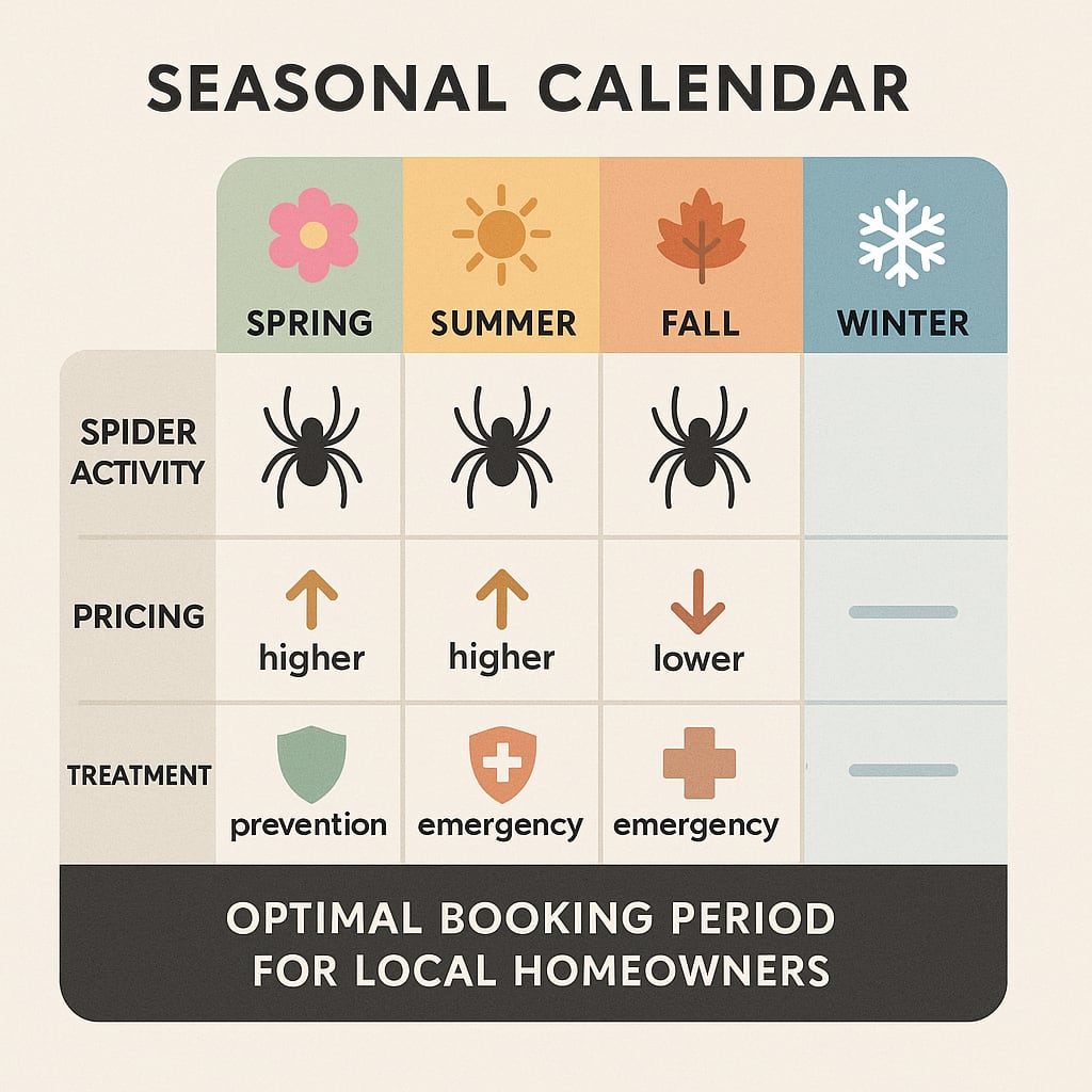 The Smartest Times to Book Spider Treatments in Druid Hills